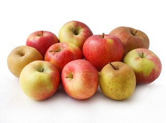 raw delicious apples as wholesome food