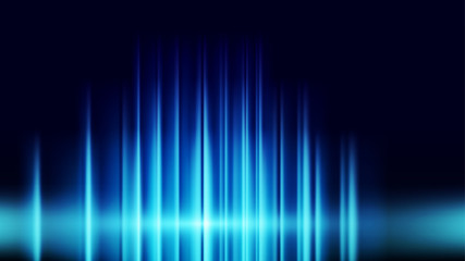 Hitech digital network technology abstract background concept over dark blue background. Vector illustration digital art design.