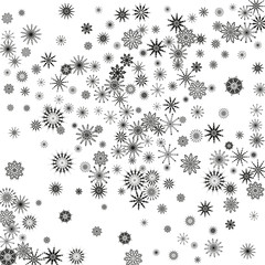 Winter vector background.