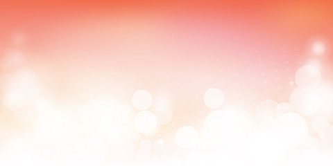 White, Red and Orange Header, Card, Poster Background for Christmas, New Year, Winter Holiday Designs