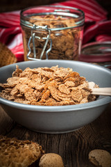Bowl of cereals.