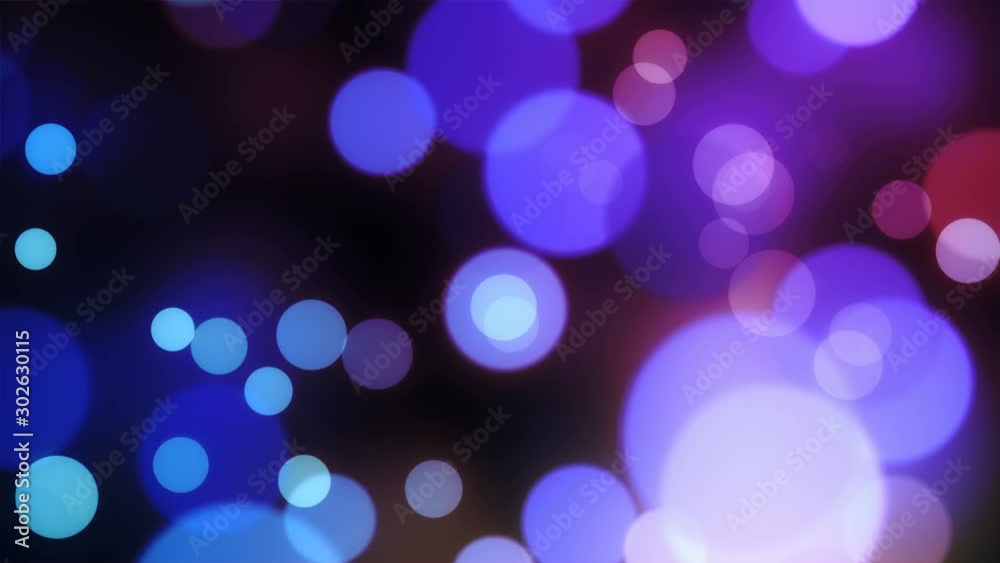 Wall mural magic bokeh background circles abstract