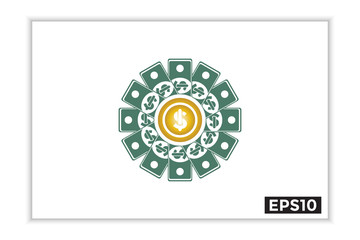 dollar sign, dollar cash icon, payment instrument.