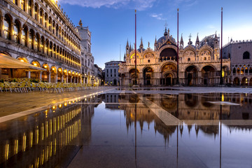 Venezia acqua alta, alta marea