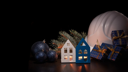 Christmas and New Year construction