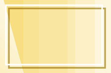 Fototapeta premium Frame template with yellow background