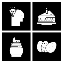 Simple Set of Universal Related Color Icons