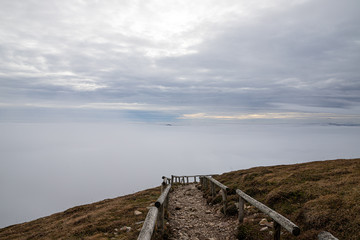 Obraz premium Road to the sky