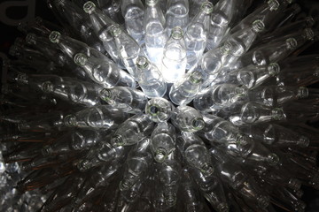 Bottiglie di vetro / luci
