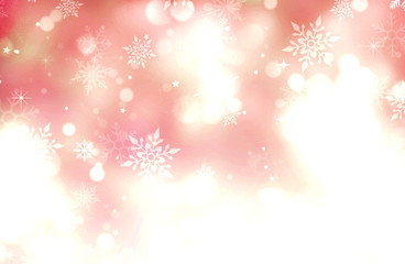 abstract colorful christmas bokeh background