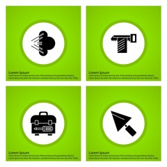 Set Of Universal Icons For Mobile Application and websites