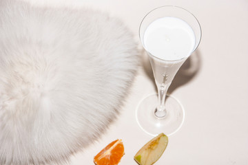 glass of champagne