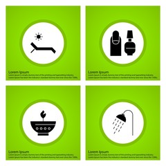 4 User interface Icon set for web and mobile applications