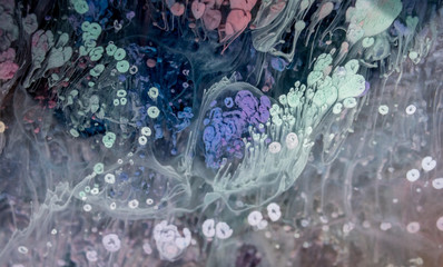 Petri - a modern technique in painting, is created by adding alcoholic ink to epoxy. After...