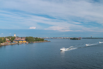 Naklejka na ściany i meble islands near the city of Helsinki.