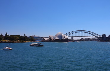 Naklejka premium Sydney harbour 