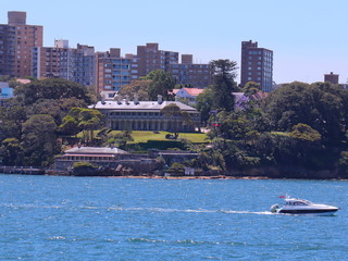 Fototapeta na wymiar view of city of Sydney 