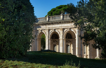 Fototapeta na wymiar Lucca Tuscany Italy. Terme Park