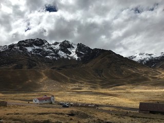 landscape in the mountains