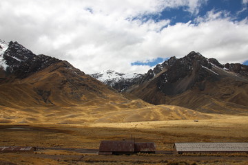 mountain range in the Andes