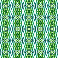 Geo Art. Endless Repeat Painting. 