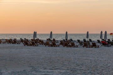 Sunset view of Sandy Beach Resort