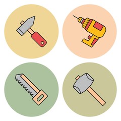  Set Of Universal 4 Icons