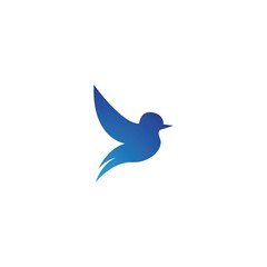 Bird logo template vector icon design