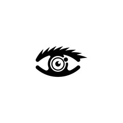 Eye care logo template vector icon design