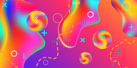 Summer sound poster.