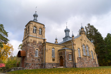 Cerkiew św. Anny – prawosławna cerkiew parafialna w w Królowym Moście, Królowy Most, Podlasie, Polska © podlaski49