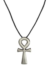 Ankh on white background