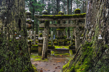 Okunoin Cemetery - Koya Mountain