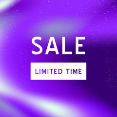 Obraz premium Abstract vaporwave vector Sale template