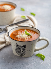 Pureed vegetable soup