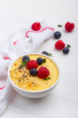 Cornmeal porridge