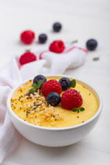 Polenta porridge