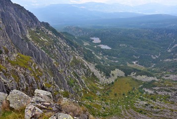 Fototapeta premium Giant Mountains in Czech republic and Poland - landscape