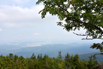 Giant Mountains in Czech republic and Poland - landscape