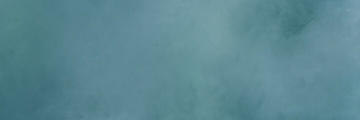 blue chill, cadet blue and teal blue colored vintage abstract painted background with space for text or image. can be used as header or banner