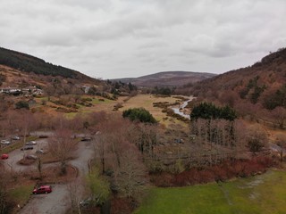 Naklejka premium mountain landscape in autumn