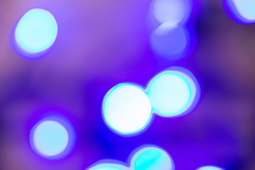 Christmas background. Design element with bokeh from garlands.