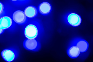 abstract blue background with lights