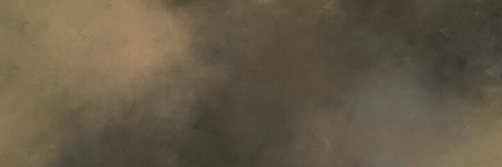 dark olive green, pastel brown and very dark blue colored vintage abstract painted background with space for text or image. can be used as header or banner
