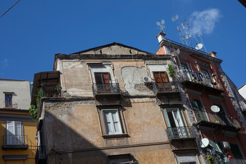Fototapeta na wymiar City of Naples Italy. Campagnia.
