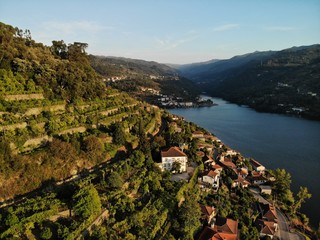 panoramic view of river Douro