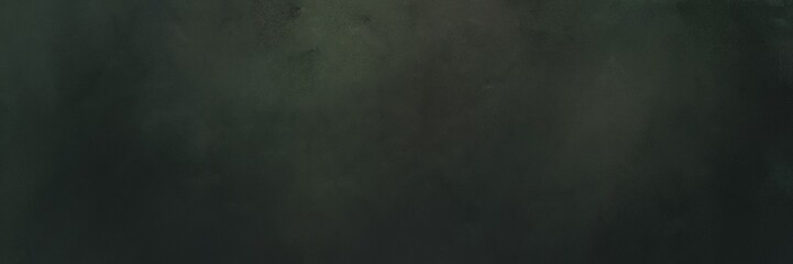 abstract painting background graphic with very dark blue, dark slate gray and very dark green colors and space for text or image. can be used as header or banner