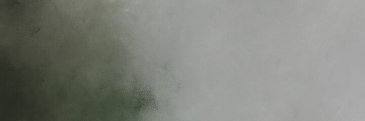 abstract painting background graphic with light slate gray, dark slate gray and dark olive green colors and space for text or image. can be used as header or banner