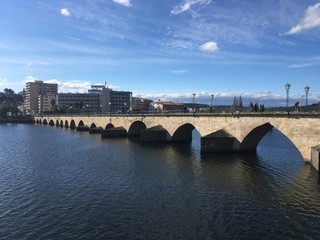 Fototapeta premium bridge over the river