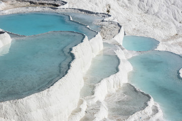 Thermal springs of Pamukkale, Turkey